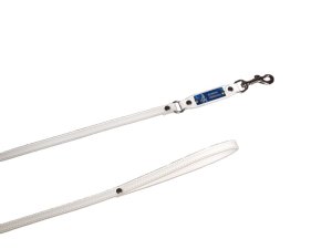 Lead "Logo", double leather 100 cm / 15 mm