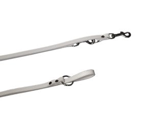 Lead, double leather, 2 stage adjustable