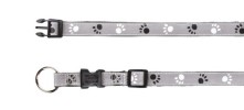 Silver Reflect Halsband 40-65 cm x 25 mm