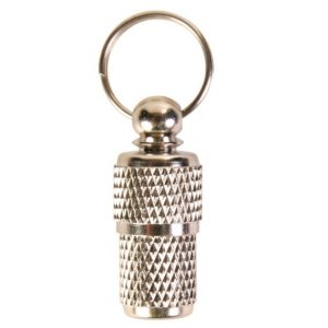 Adressanhänger chrom