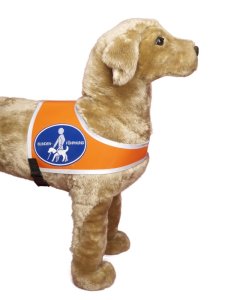 Recognition vest "Blindenführhund" Size 1 textile fabric german