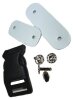 Replacement snap fastener repair kit for collar