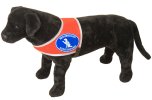 Kenndecke "Medizinischer Assistenzhund" Fahnenstoff Größe L
