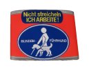Führgeschirrkenndecke "Blindenführhund" mit Zusatz "Nicht streicheln - Ich arbeite" deutsch: "Blindenführhund" "Nicht streicheln - Ich arbeite"