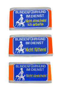 Führgeschirr Kenndecke für Geschirr "Vera" oder "Bello" Nicht streicheln-Ich arbeite!