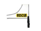 Recognition vest "Rescue" Size 1 white