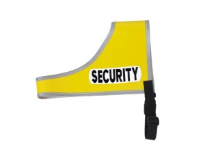 Kenndecke "Security" Größe 3 gelb