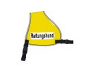 Recognition vest Typ II "Rettungshund" yellow