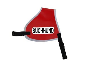 Kenndecke Typ II "Suchhund" rot