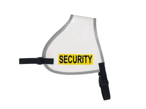 Recognition vest Typ II "Security" white