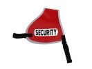 Recognition vest Typ II "Security" red