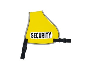 Recognition vest Typ II "Security" yellow